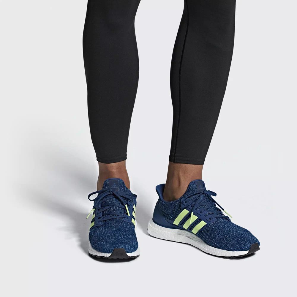 Adidas Ultraboost Tenis Para Correr Azules Para Hombre (MX-74386)